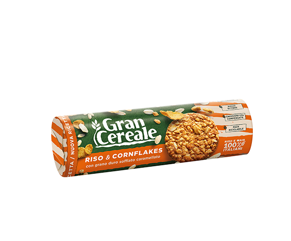 Packung Gran Cereale Reis- und Cornflakeskekse