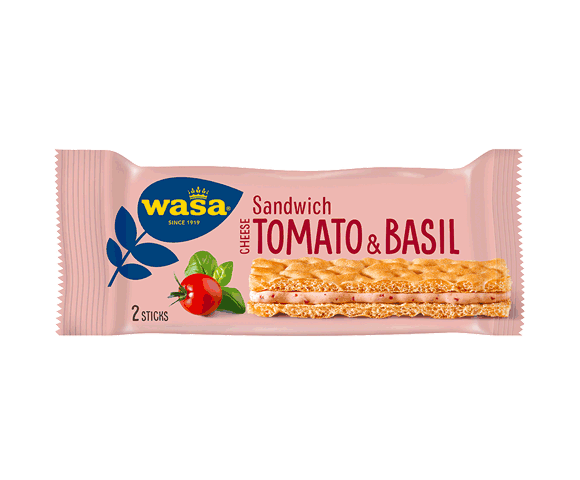 Packung Wasa Sandwich Tomate und Basilikum