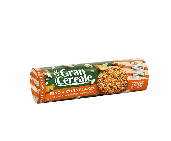 Packung Gran Cereale Reis- und Cornflakeskekse