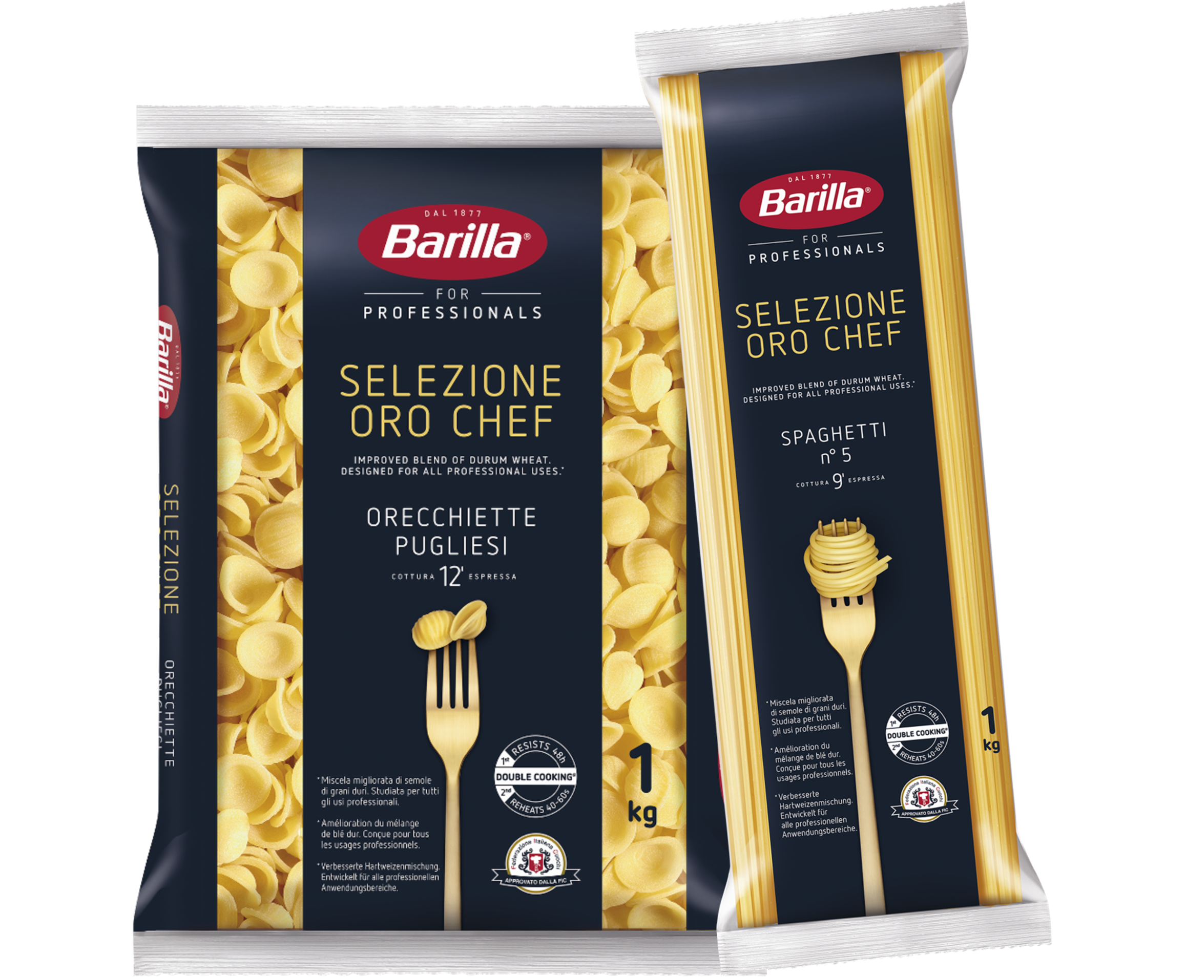 Produktzusammensetzung Barilla Chef's Gold Selection