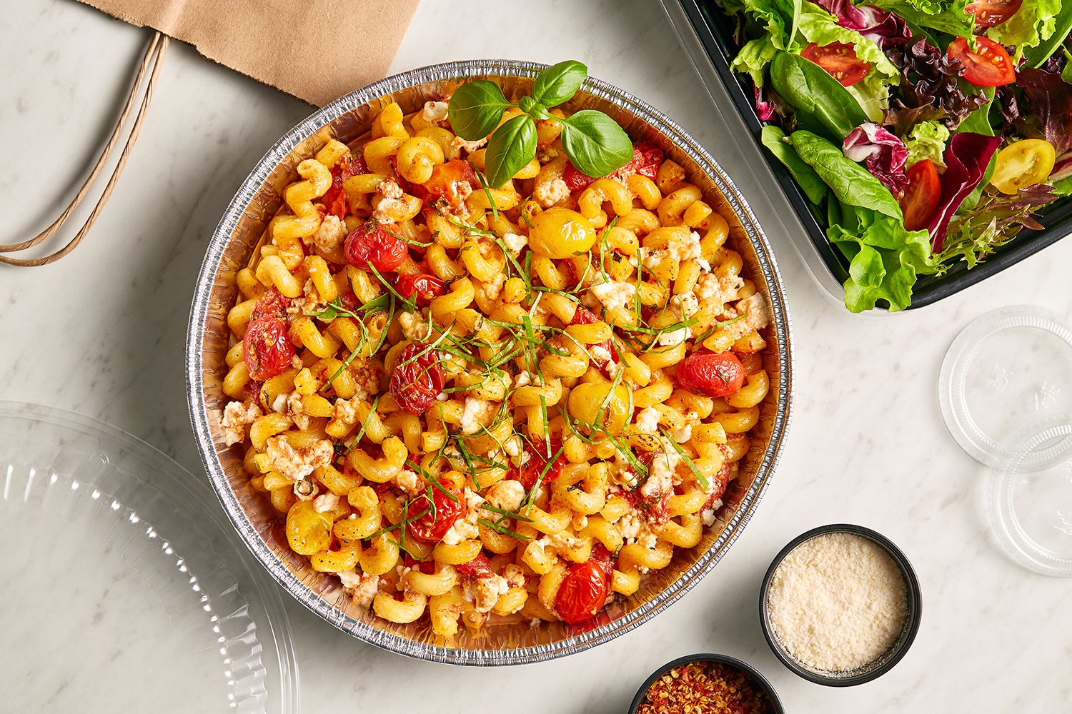 Feta, Tomato, Herb Pasta Bake | Barilla for Professionals USA