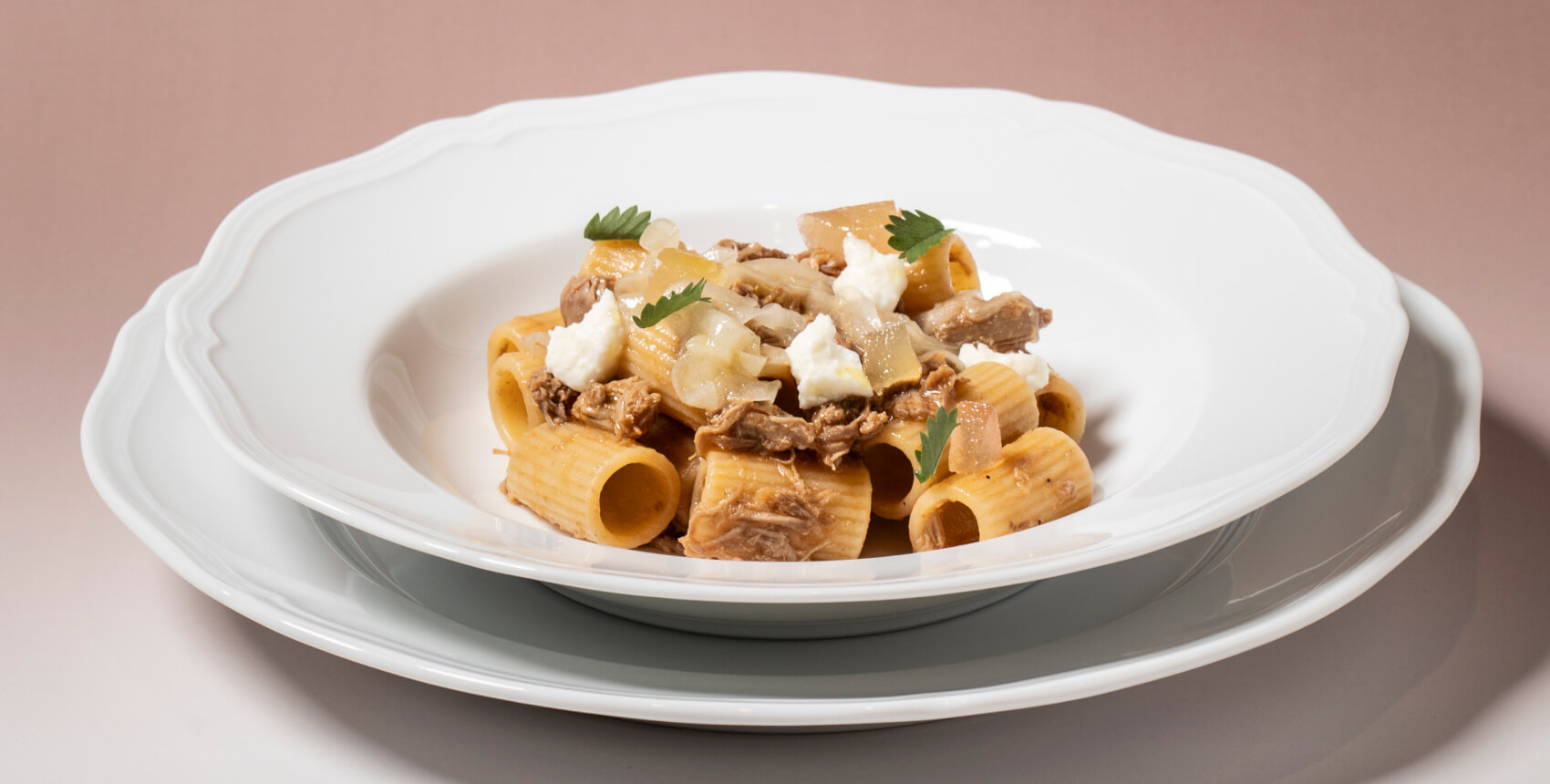 FERMENTED MEZZI RIGATONI CACIO E PEPE | Barilla for Professionals