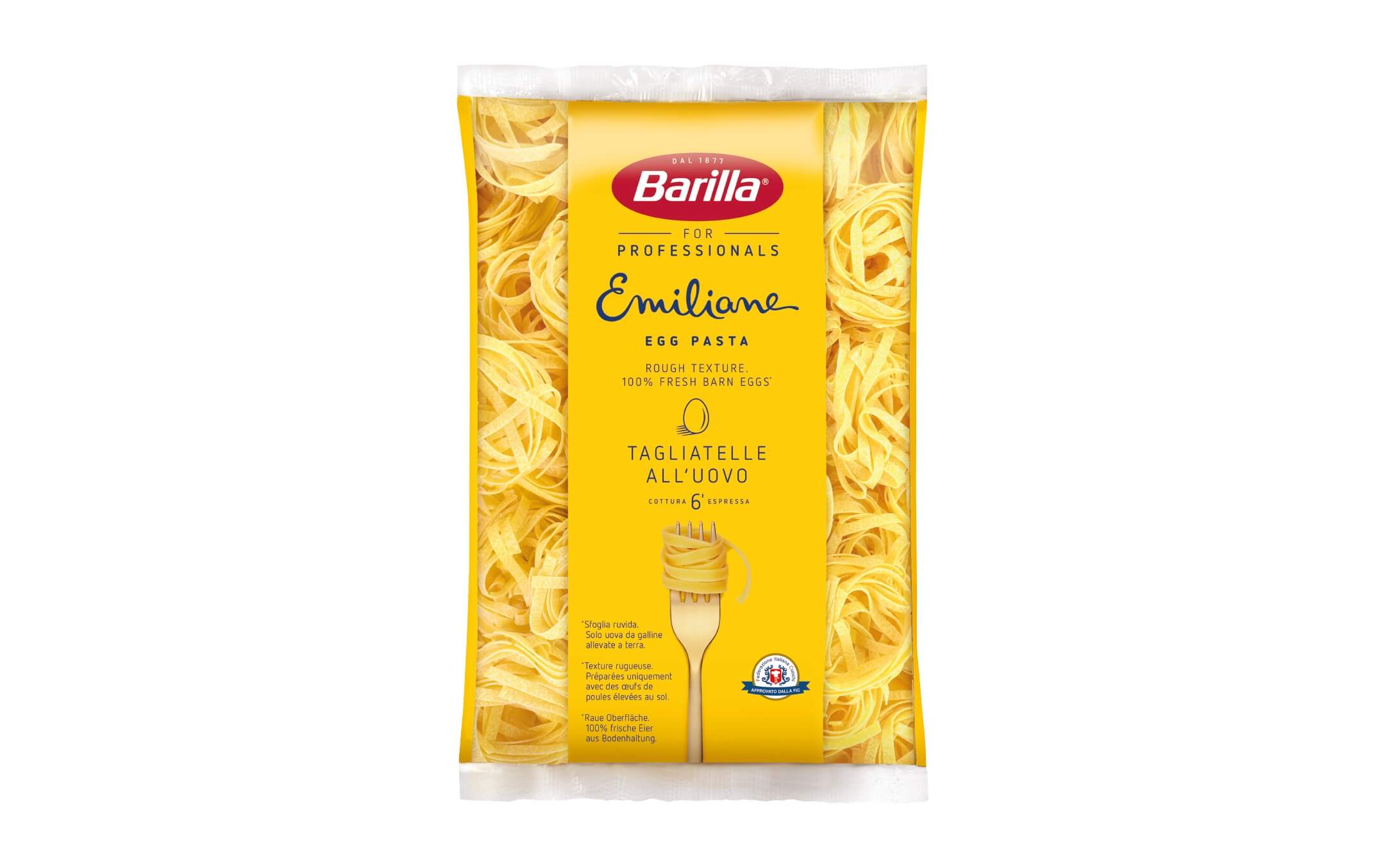 Barilla Tagliatelle Emiliane Foodservice Horeca kg 1 | Barilla for ...