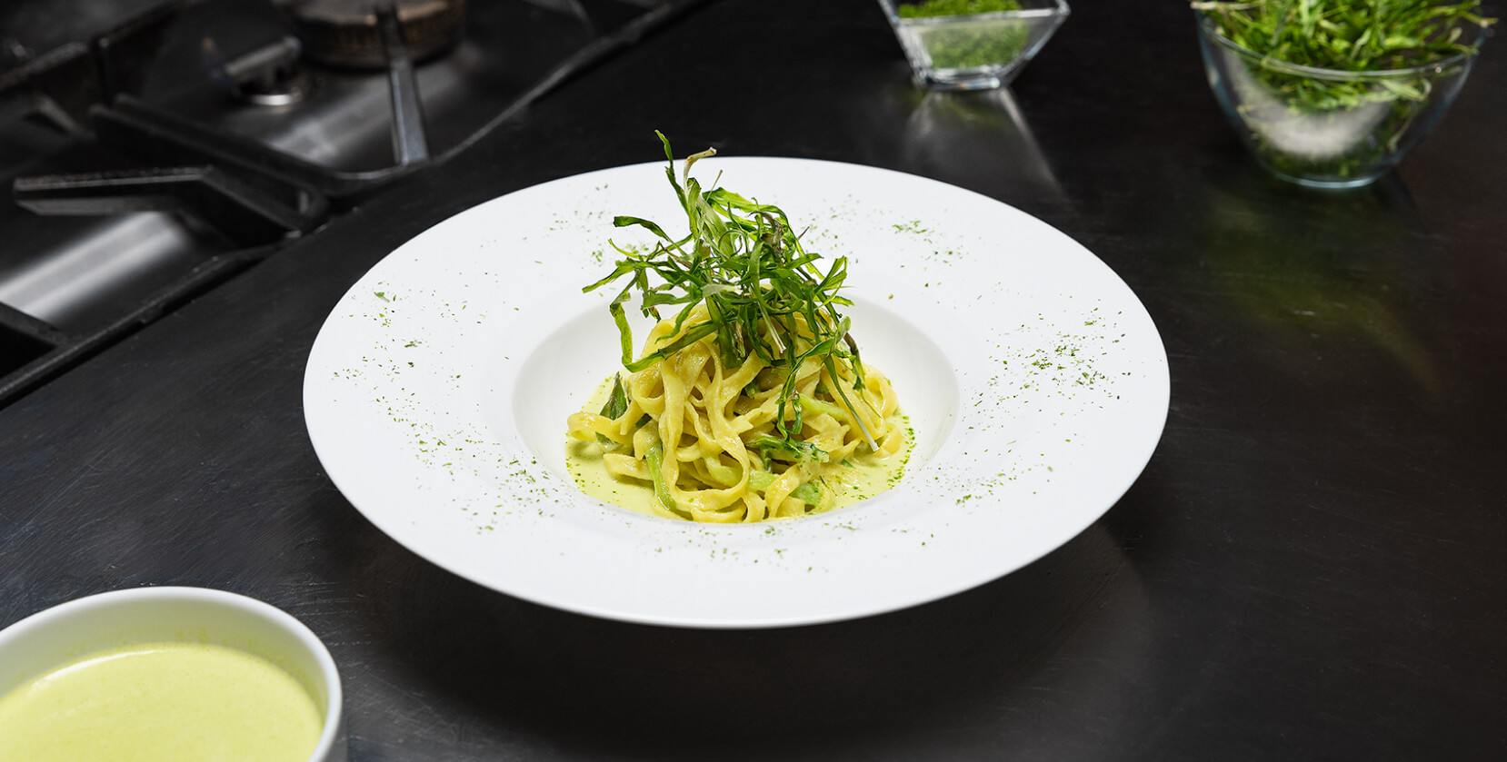 Tagliatelle with Asparagus
  
 | Barilla for Professionals