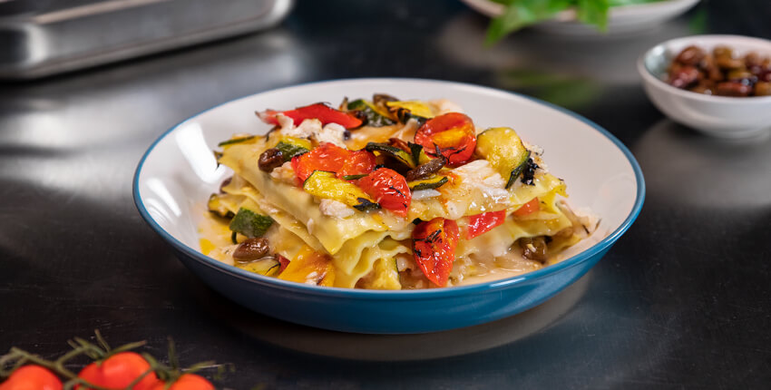 Plat de pâtes Lasagnes Millefoglie