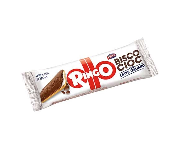 Confezione di Ringo Bisco cioc Latte