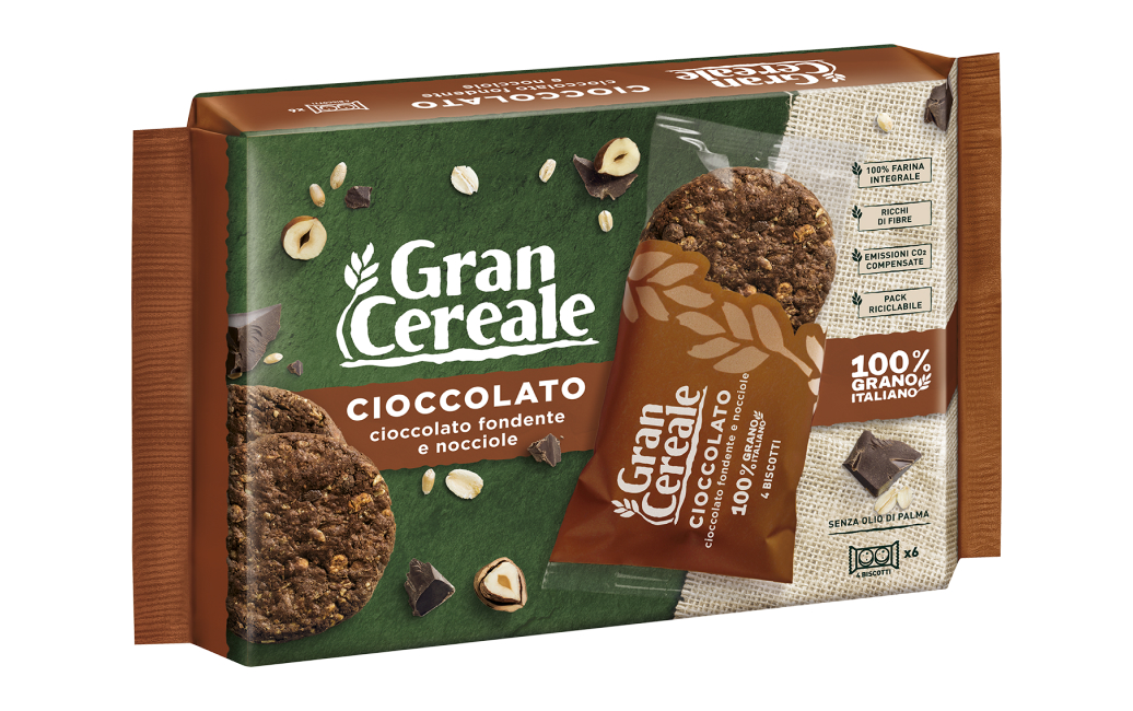Biscotti Gran Cereale Cioccolato per Bar e Vending Machines