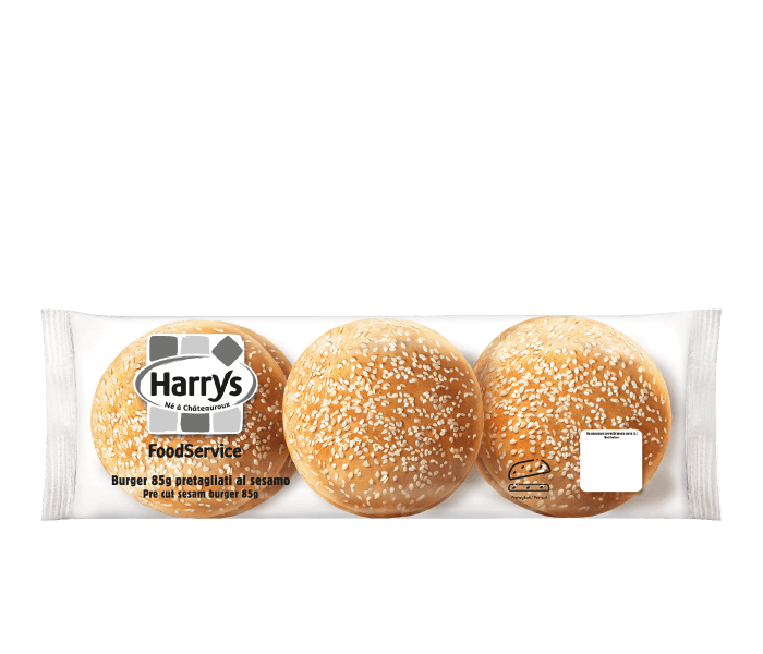 Pacco di burger al sesamo Harrys